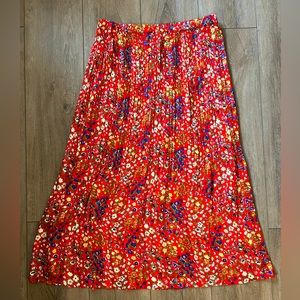 Rachel Zoe Floral Midi Skirt, size M